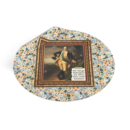 Silly George Washington Sticker