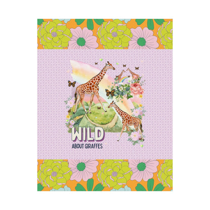 Poster: Wild About Giraffes