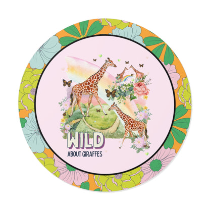 Sticker: Wild About Giraffes