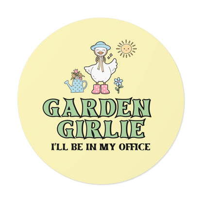 Silly Goose Gardening Sticker