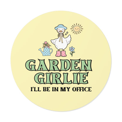 Silly Goose Gardening Sticker