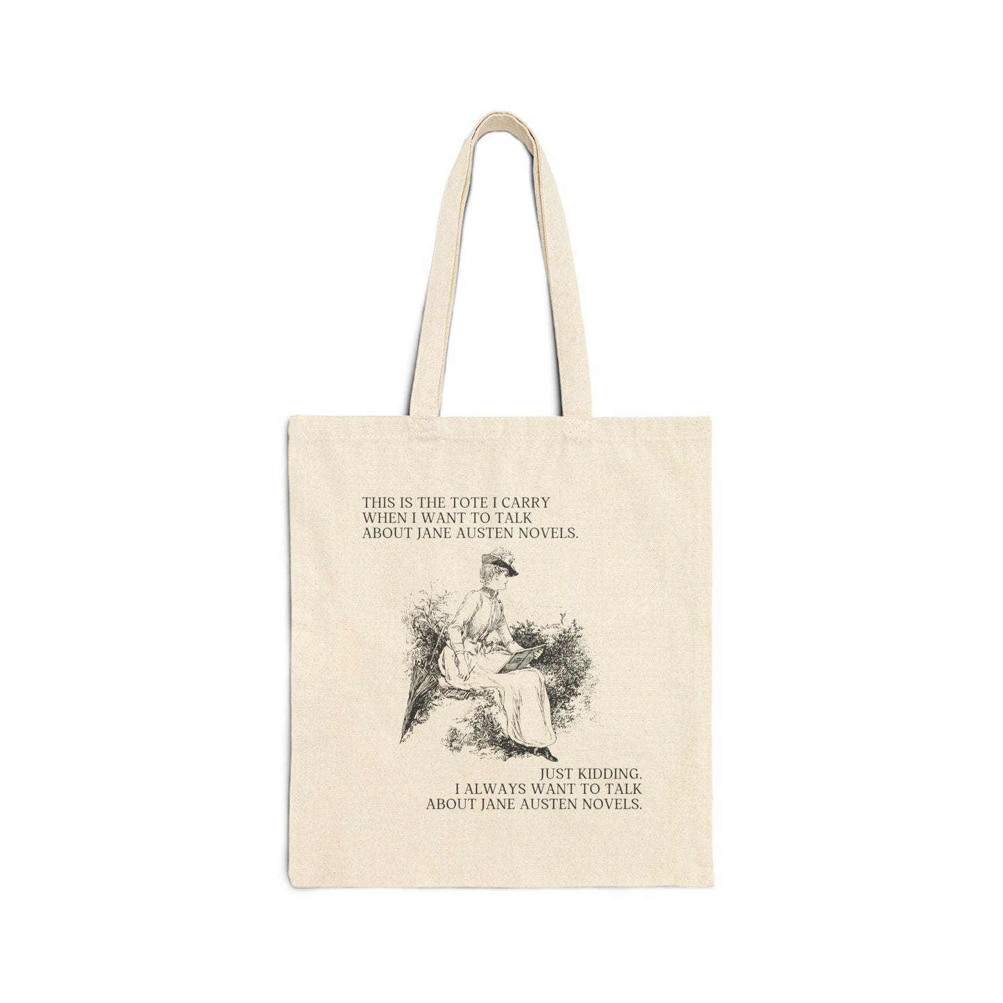 Silly Jane Austen Tote Bag