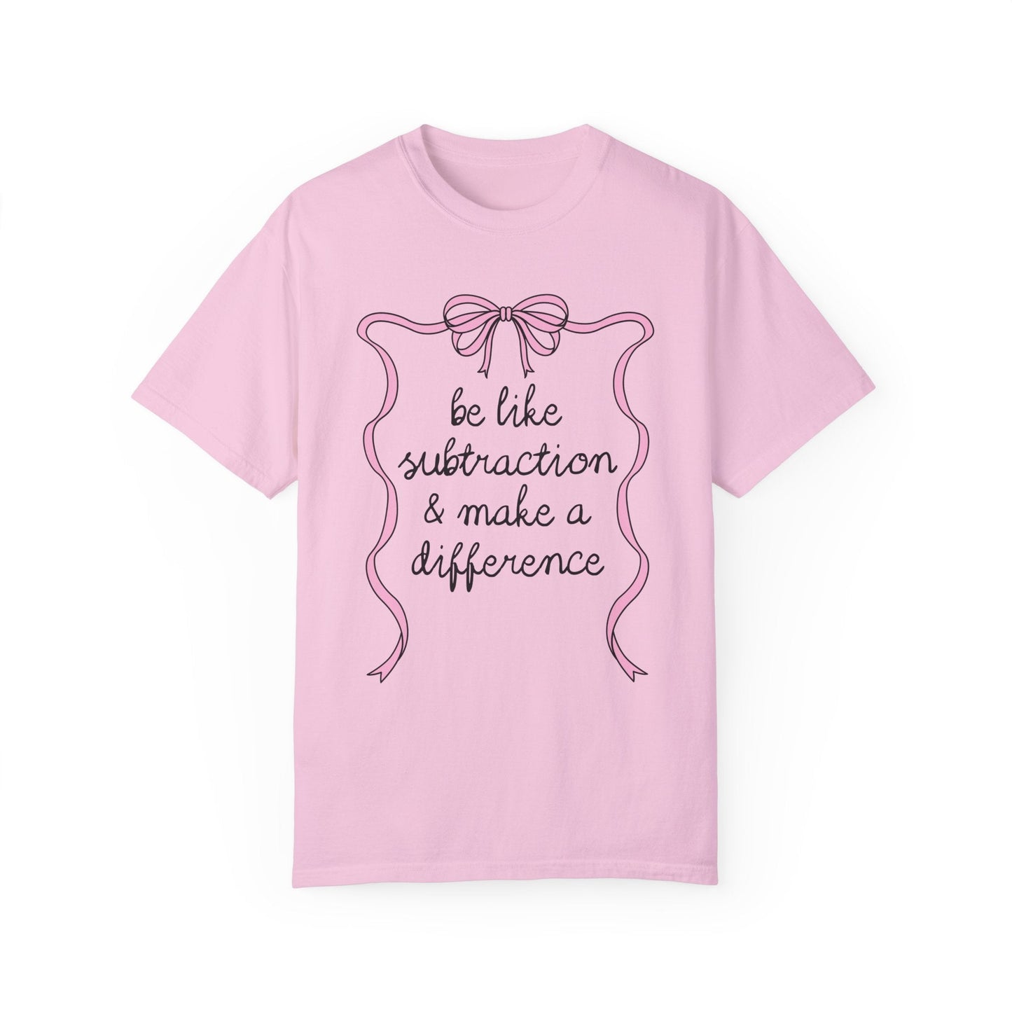 Silly Math Teacher Tee with Bow