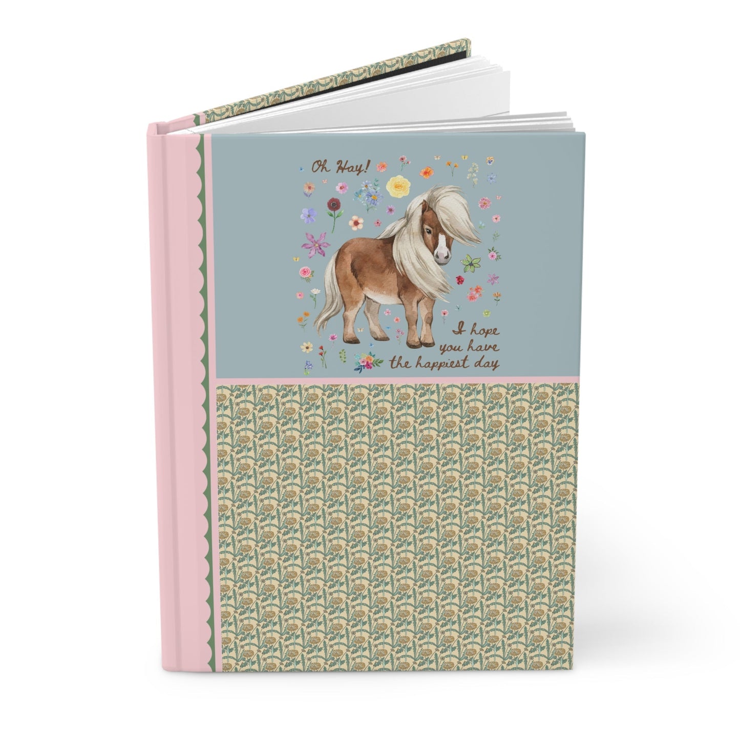 Silly Mini Horse Notebook