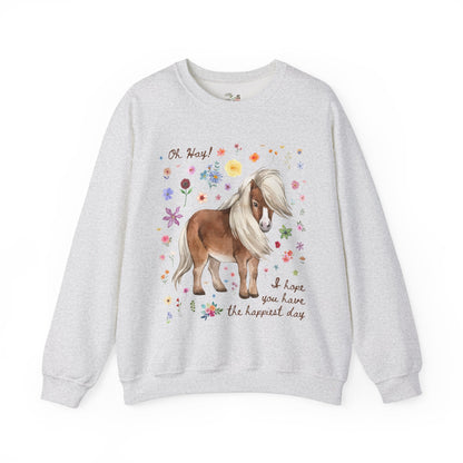Silly Mini Horse Sweatshirt