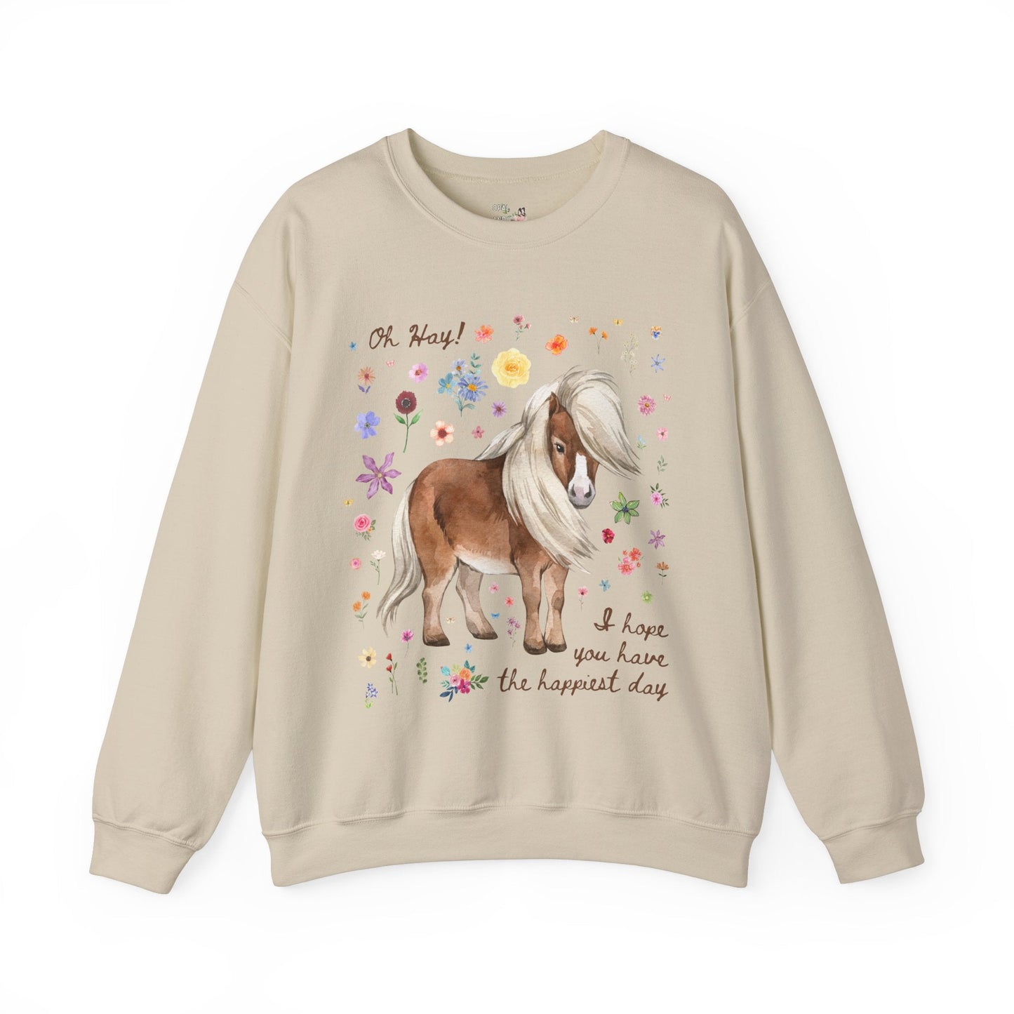 Silly Mini Horse Sweatshirt