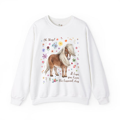 Silly Mini Horse Sweatshirt