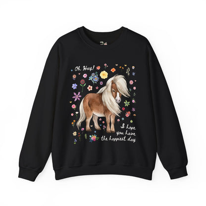Silly Mini Horse Sweatshirt