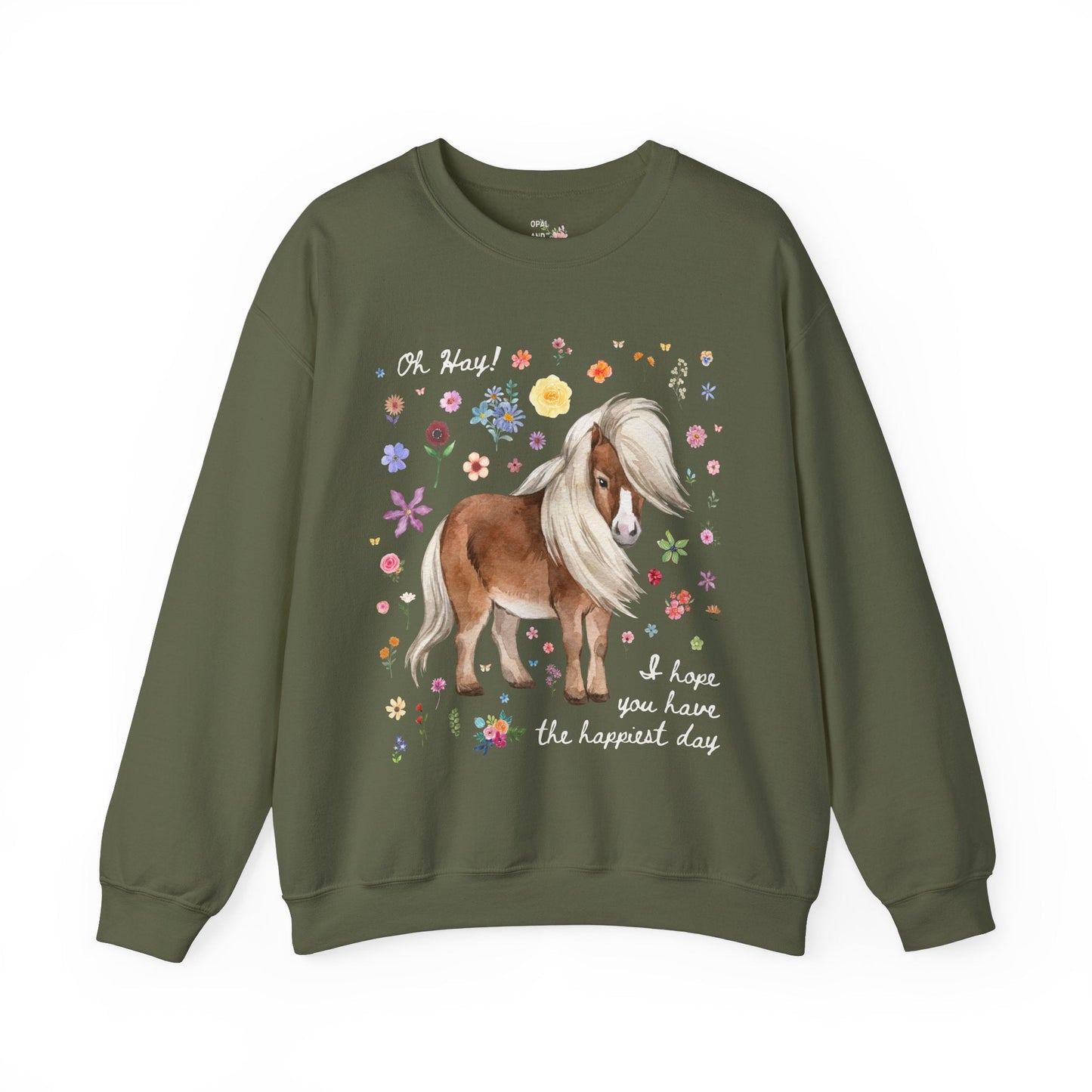 Silly Mini Horse Sweatshirt