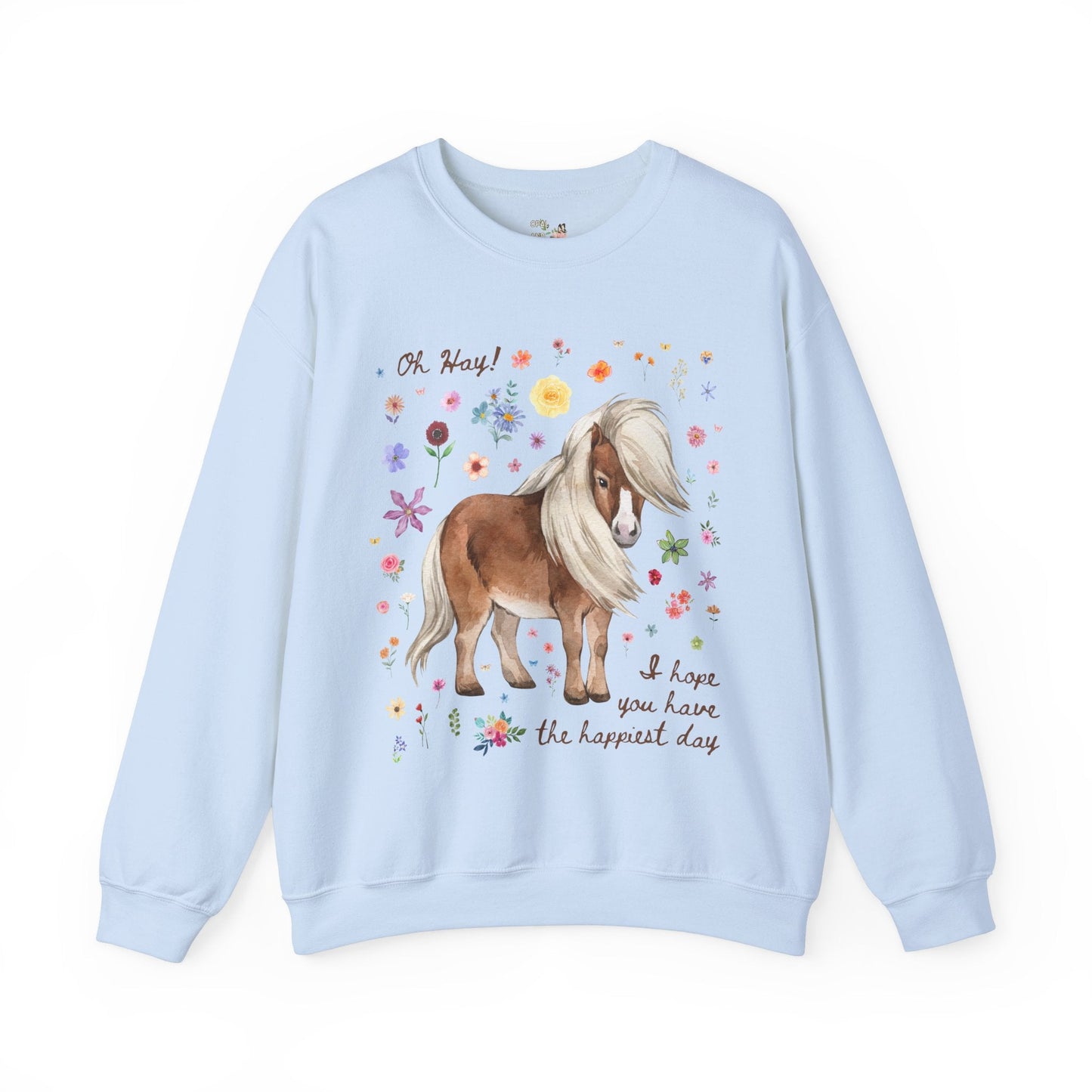 Silly Mini Horse Sweatshirt