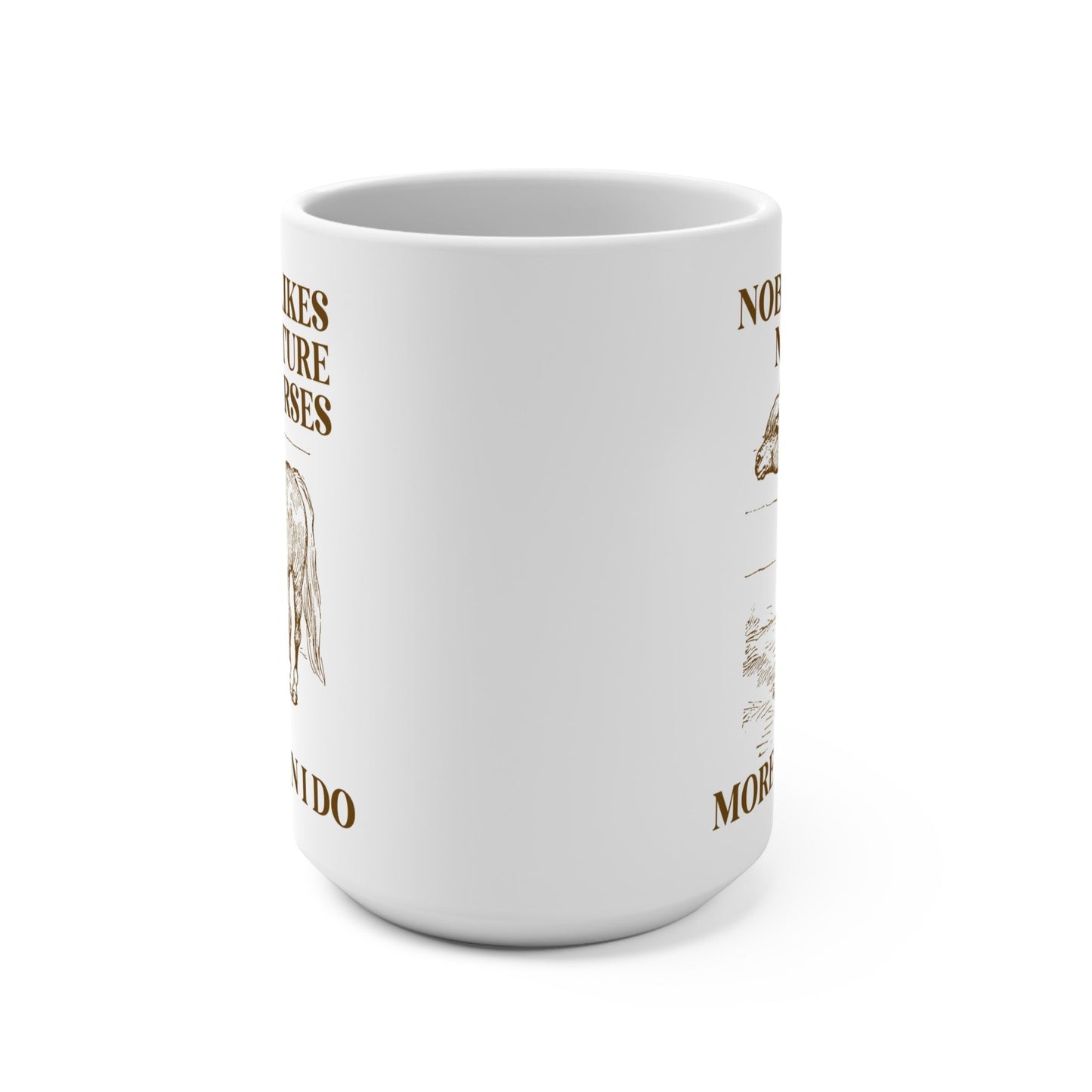 No One Loves Mini Horses Mug
