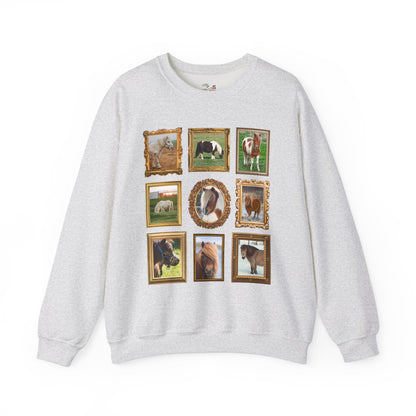 Silly Miniature Horse Lover Sweatshirt