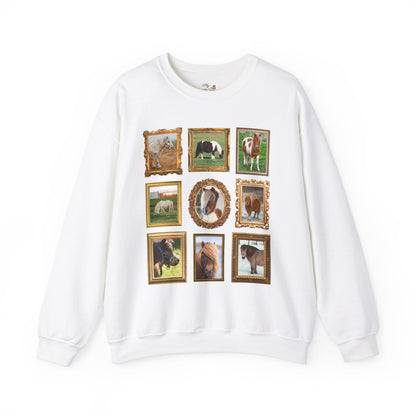 Silly Miniature Horse Lover Sweatshirt