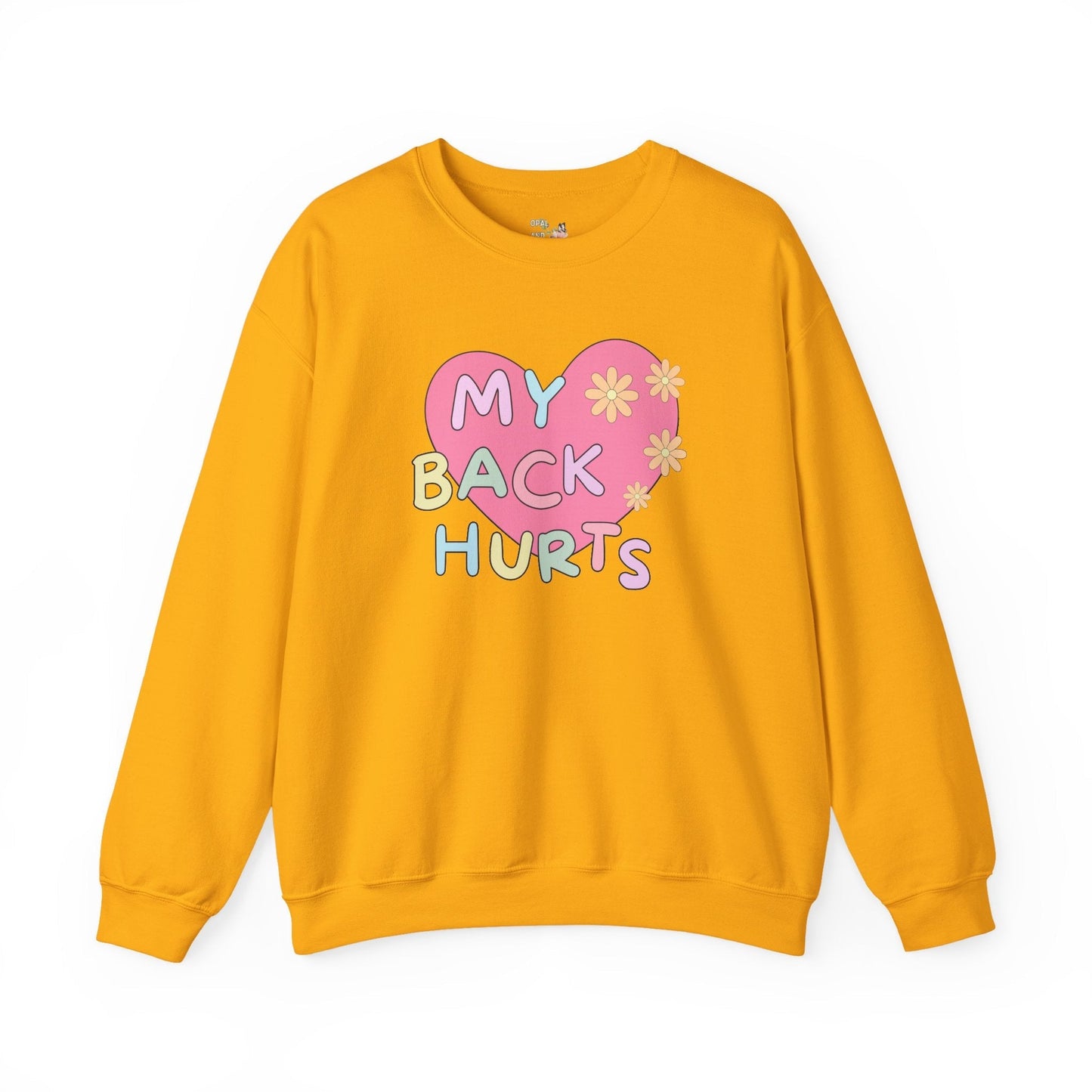 Silly My Back Hurts Sweatshirt