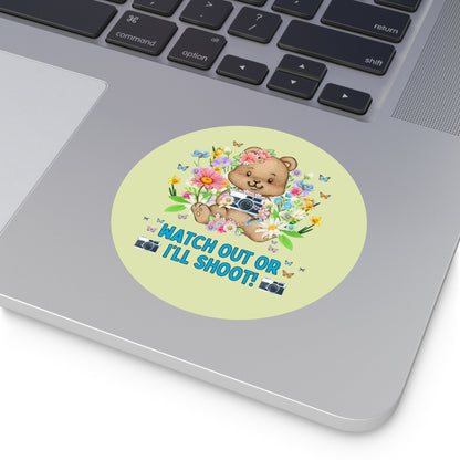 Silly Photographer Sticker