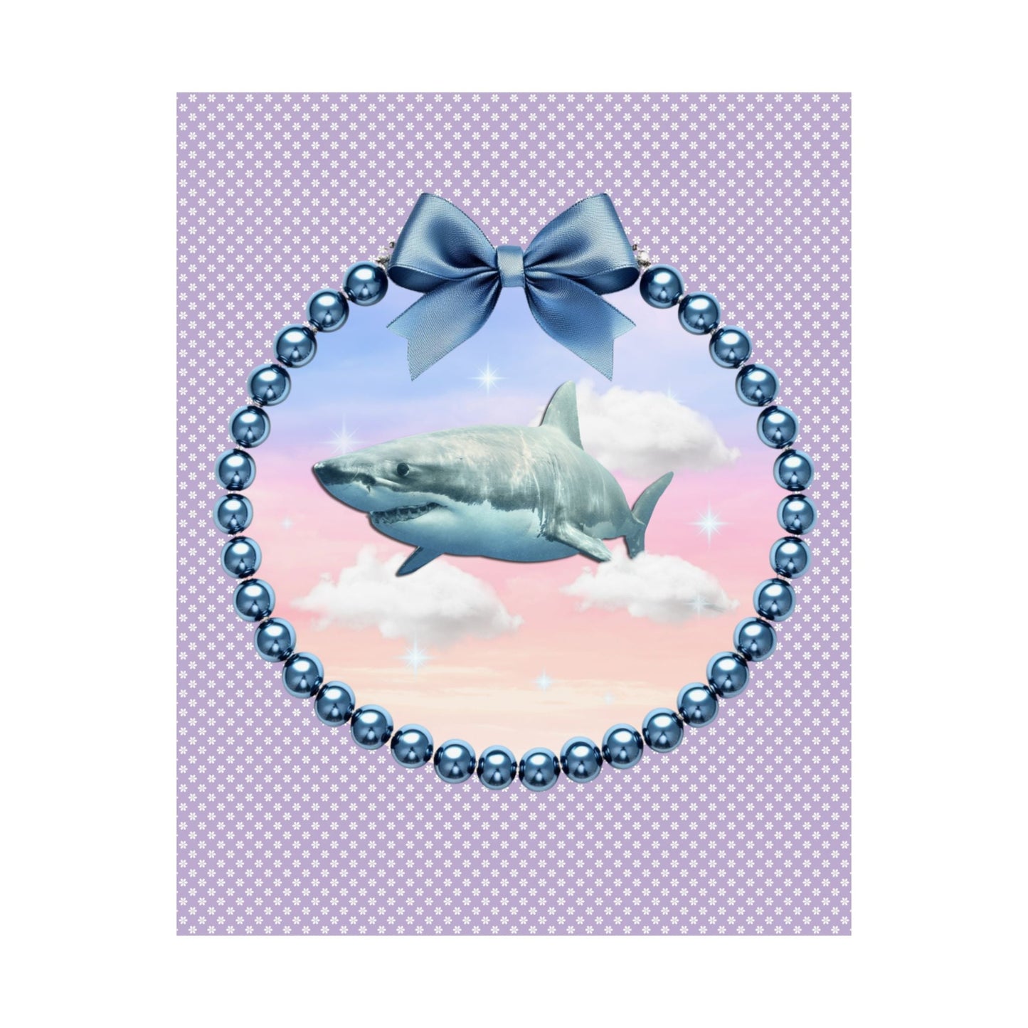 Silly Shark Lover Poster
