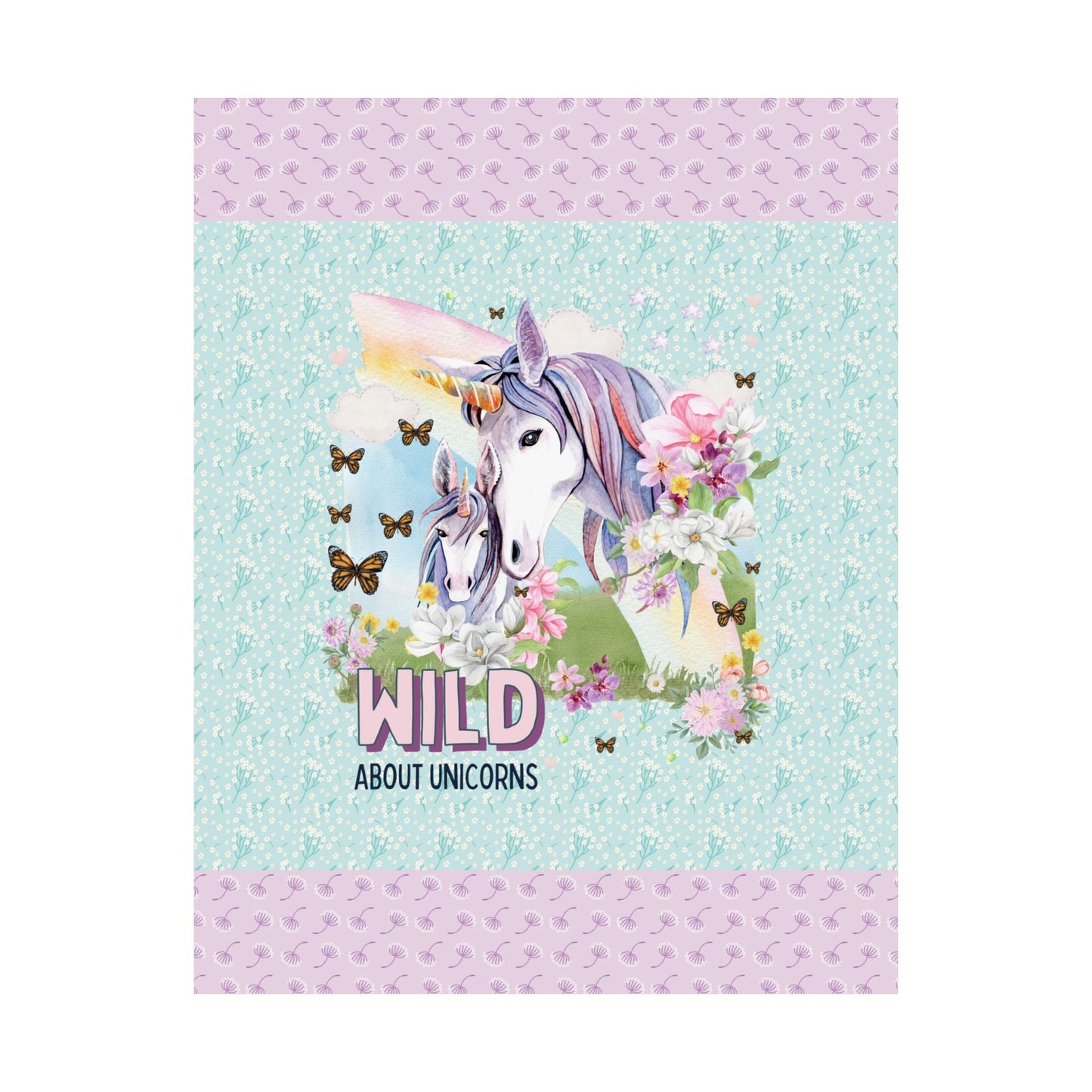 Silly Unicorn Poster for Animal Lover