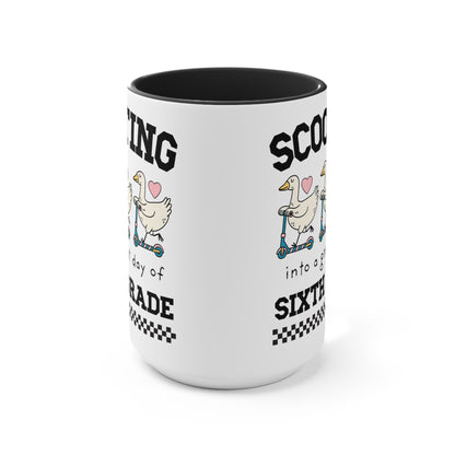 Scooting into Sixth Grade Mug