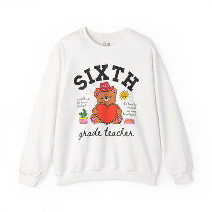 Sixth Grade Teacher Sweatshirt