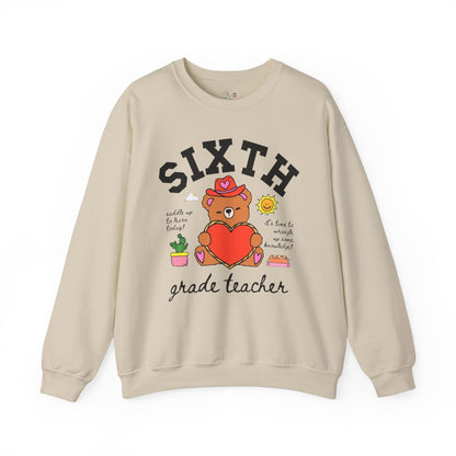 Sixth Grade Teacher Sweatshirt