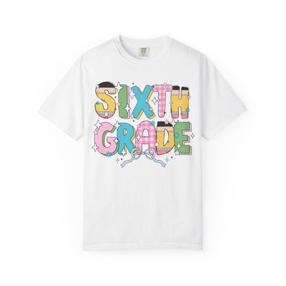 Sixth Grade Teacher Tee