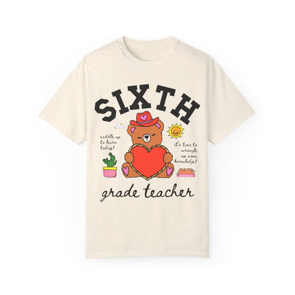 Sixth Grade Teacher Tee Shirt