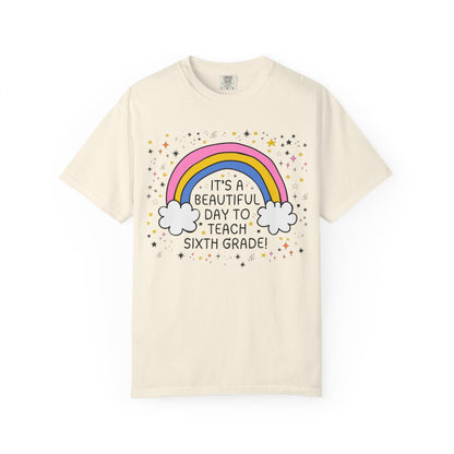 Sixth Grade Teacher Tee
