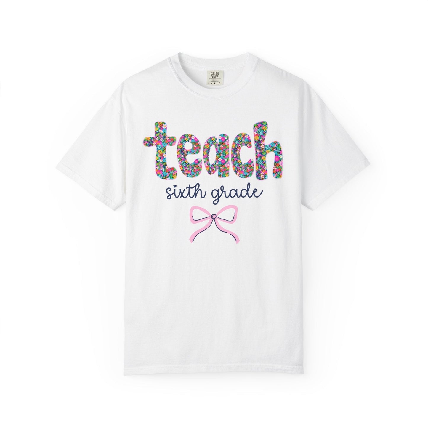 Sixth Grade Bow Tee