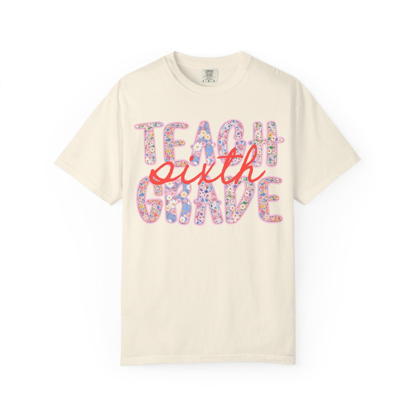 Sixth Grade Teacher Tee