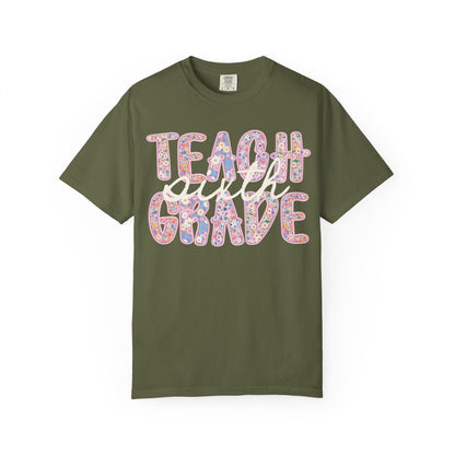 Sixth Grade Teacher Tee
