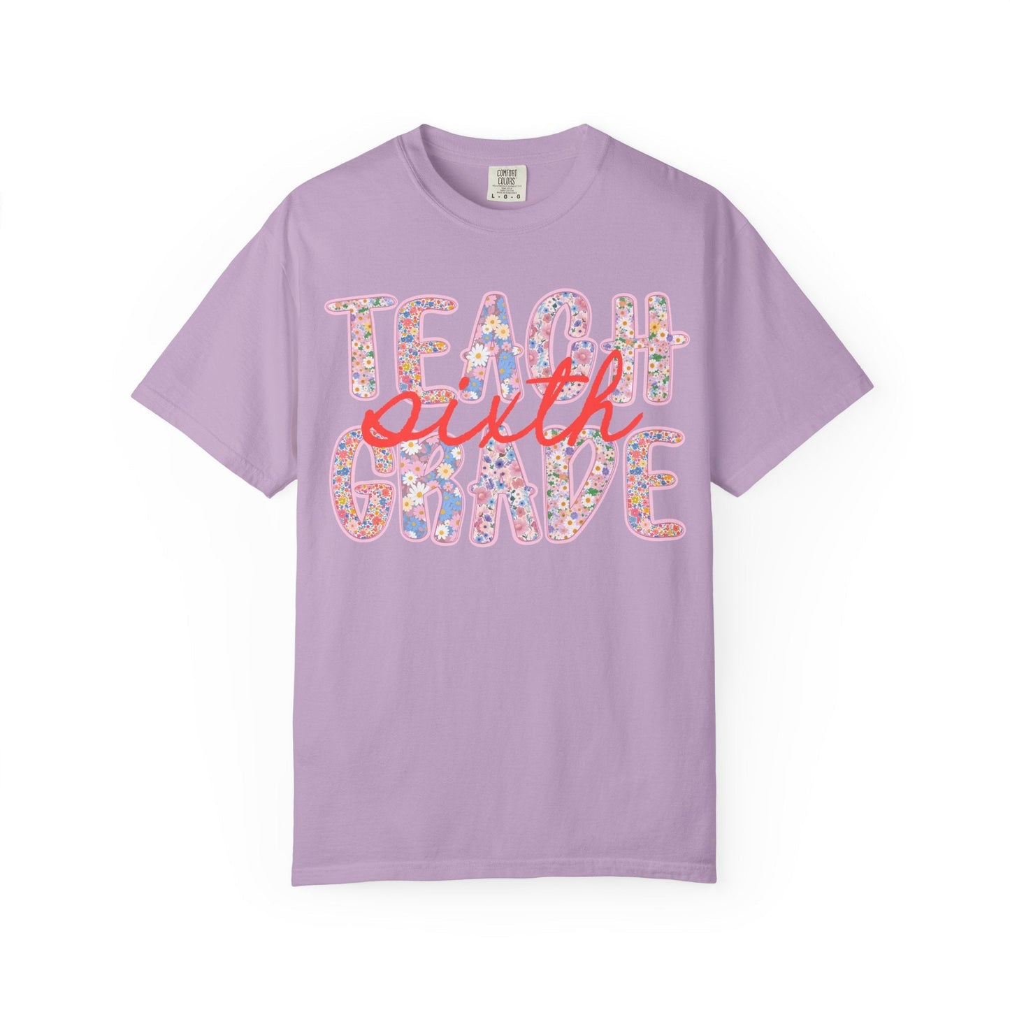 Sixth Grade Teacher Tee