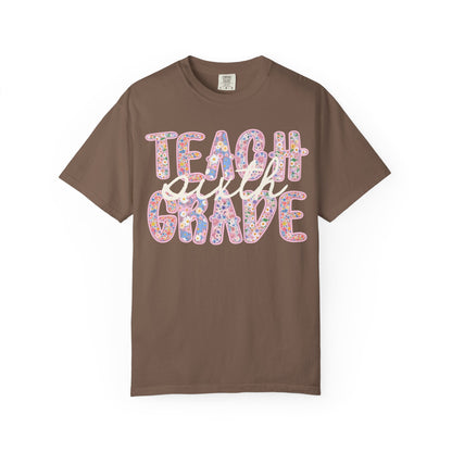 Sixth Grade Teacher Tee