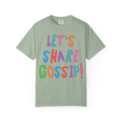 Spilling the Tea History Buff T-Shirt: Let's Share Gossip!
