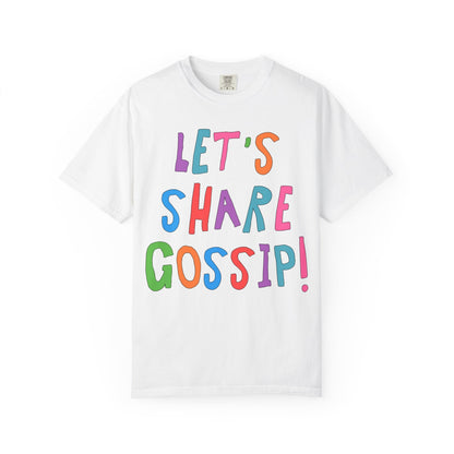 Spilling the Tea History Buff T-Shirt: Let's Share Gossip!