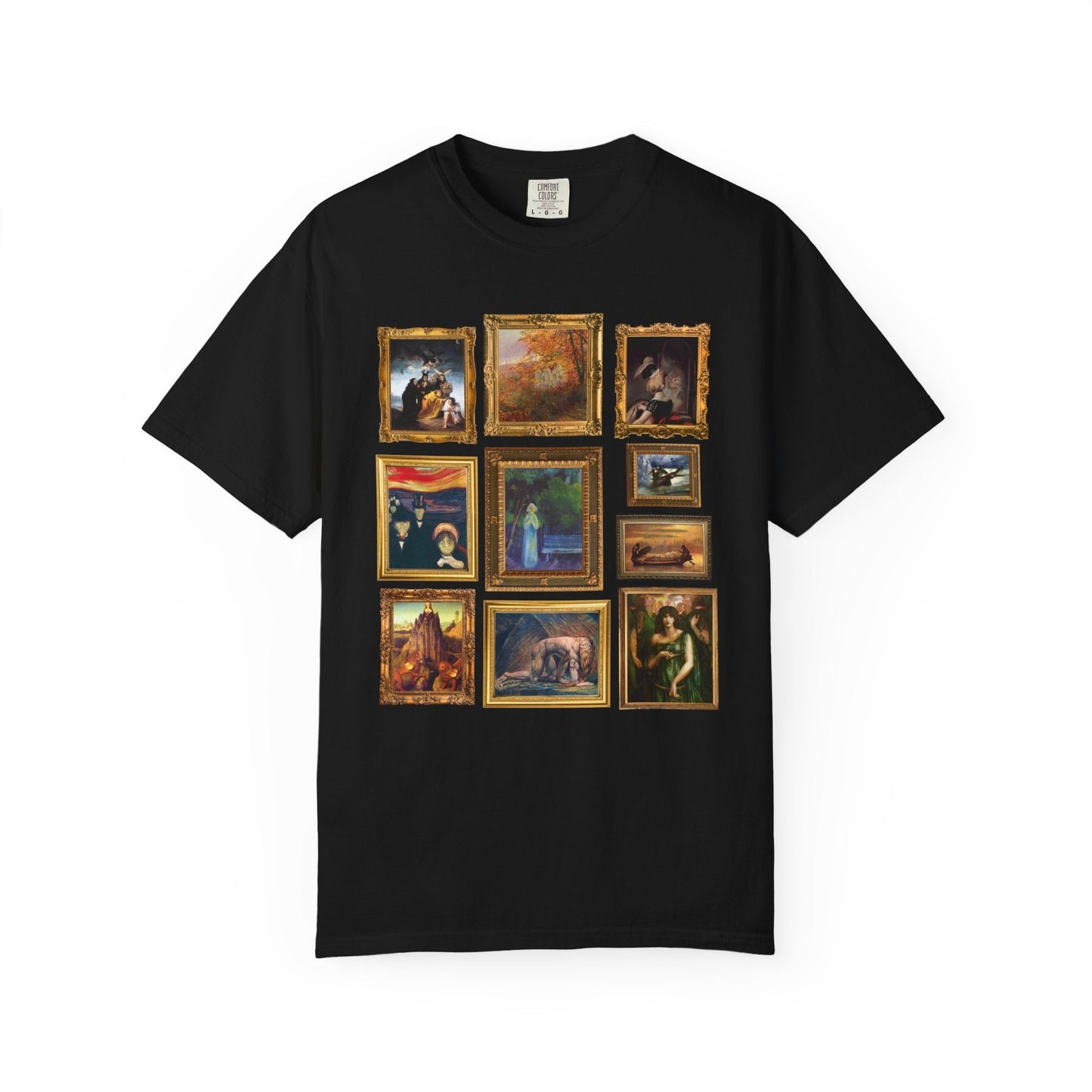 Spooky Art History Painting Tee