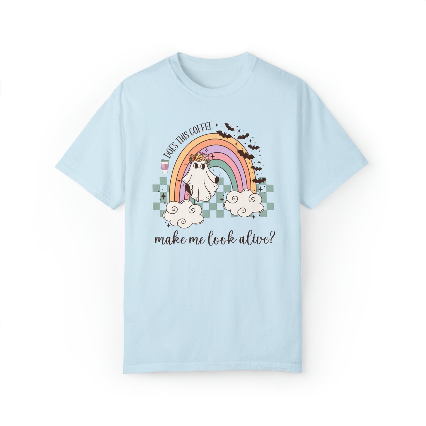 Spooky Coffee Lover Shirt: Does This Coffee Make Me Look Alive?