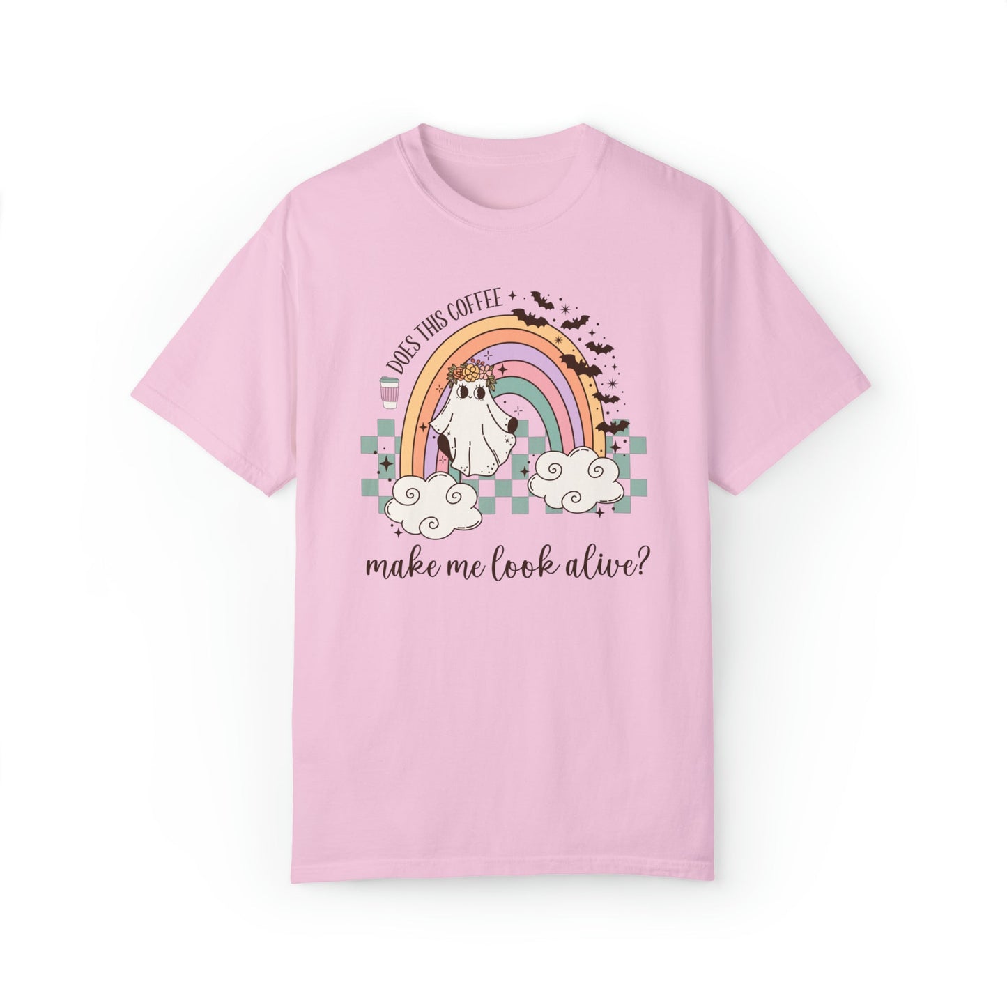 Spooky Coffee Lover Shirt: Does This Coffee Make Me Look Alive?