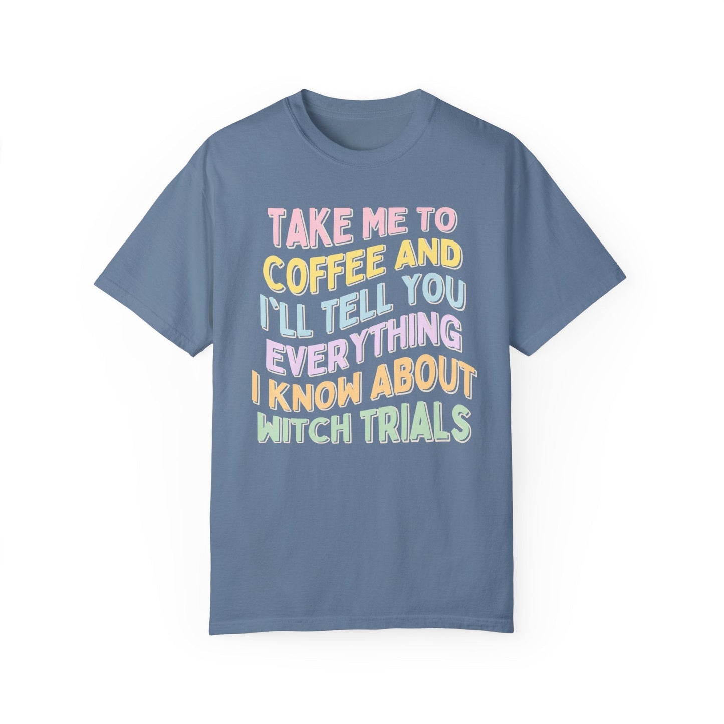 Spooky History Tee: Coffee and Witches