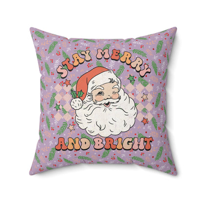 Stay Merry and Bright Pillow