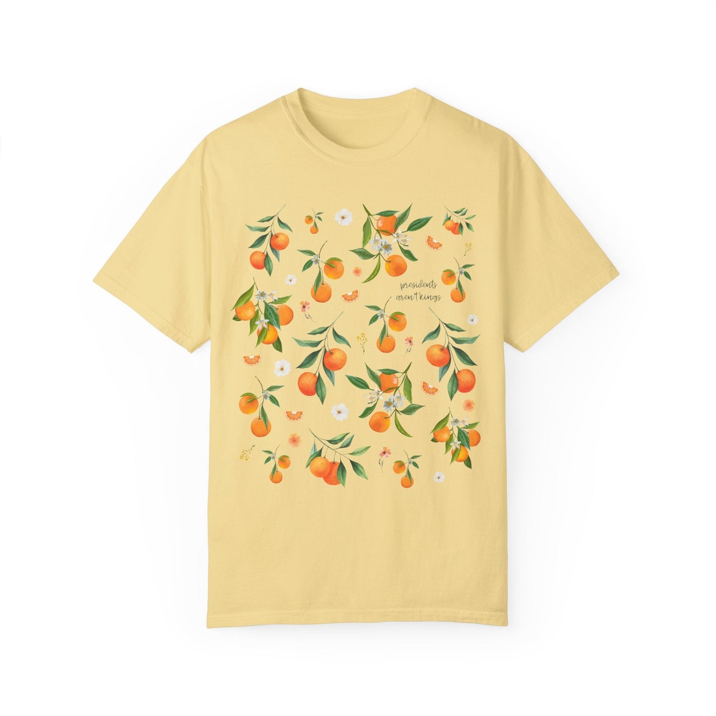Subtle Democrat Tee: Oranges