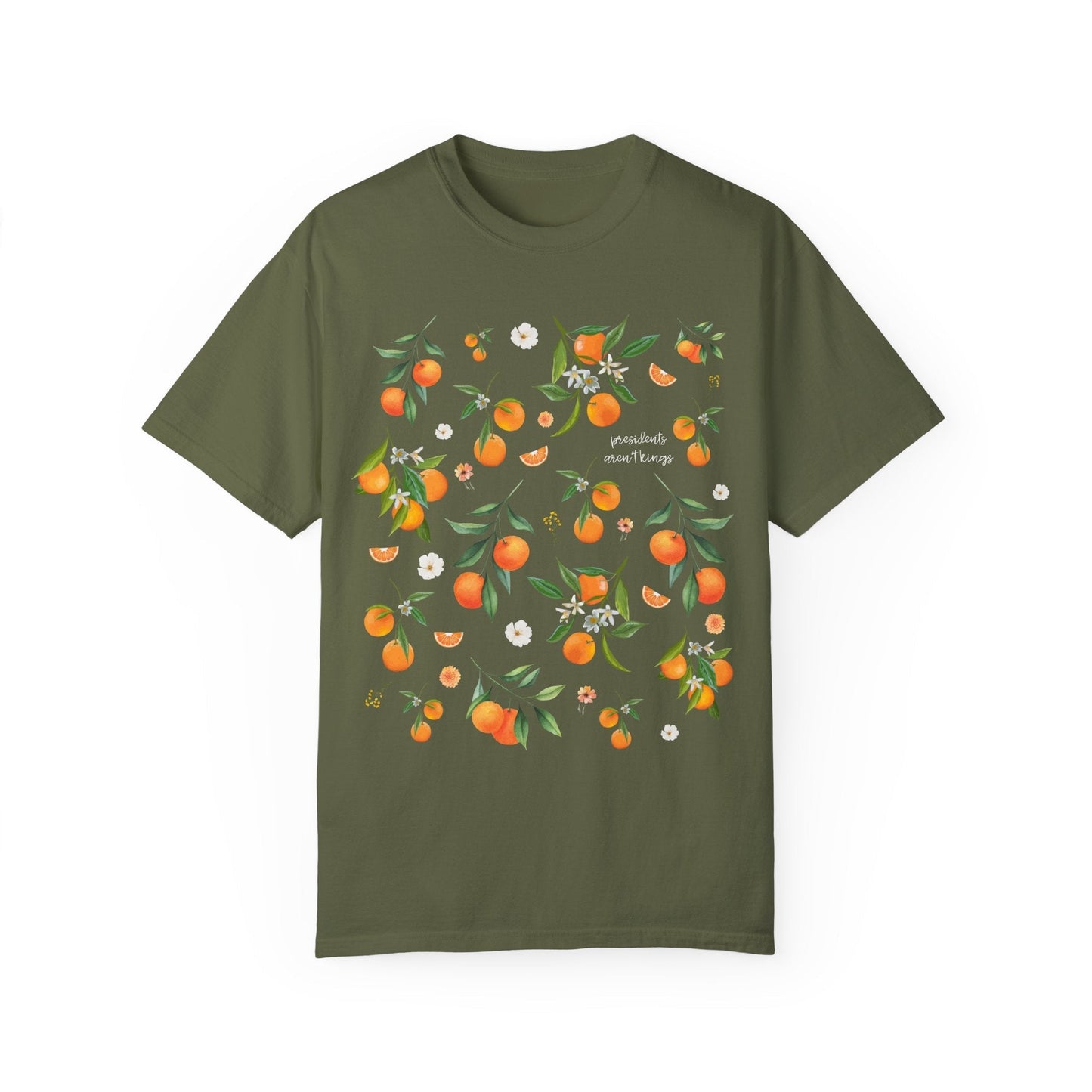 Subtle Democrat Tee: Oranges