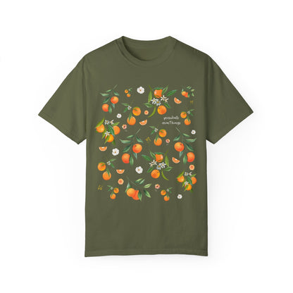 Subtle Democrat Tee: Oranges