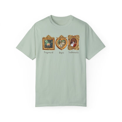 Art History Lover Subtle Democratic T-Shirt