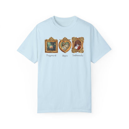 Art History Lover Subtle Democratic T-Shirt