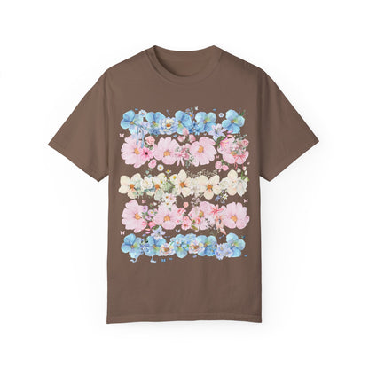 Subtle Transgender Floral Tee