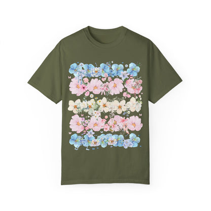 Subtle Transgender Floral Tee