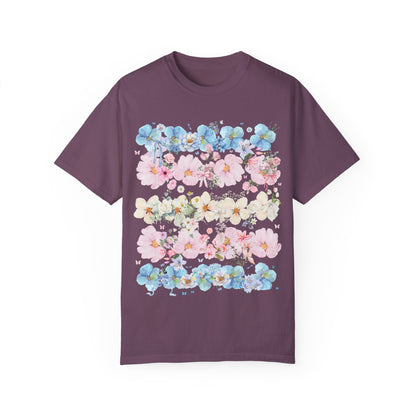 Subtle Transgender Floral Tee