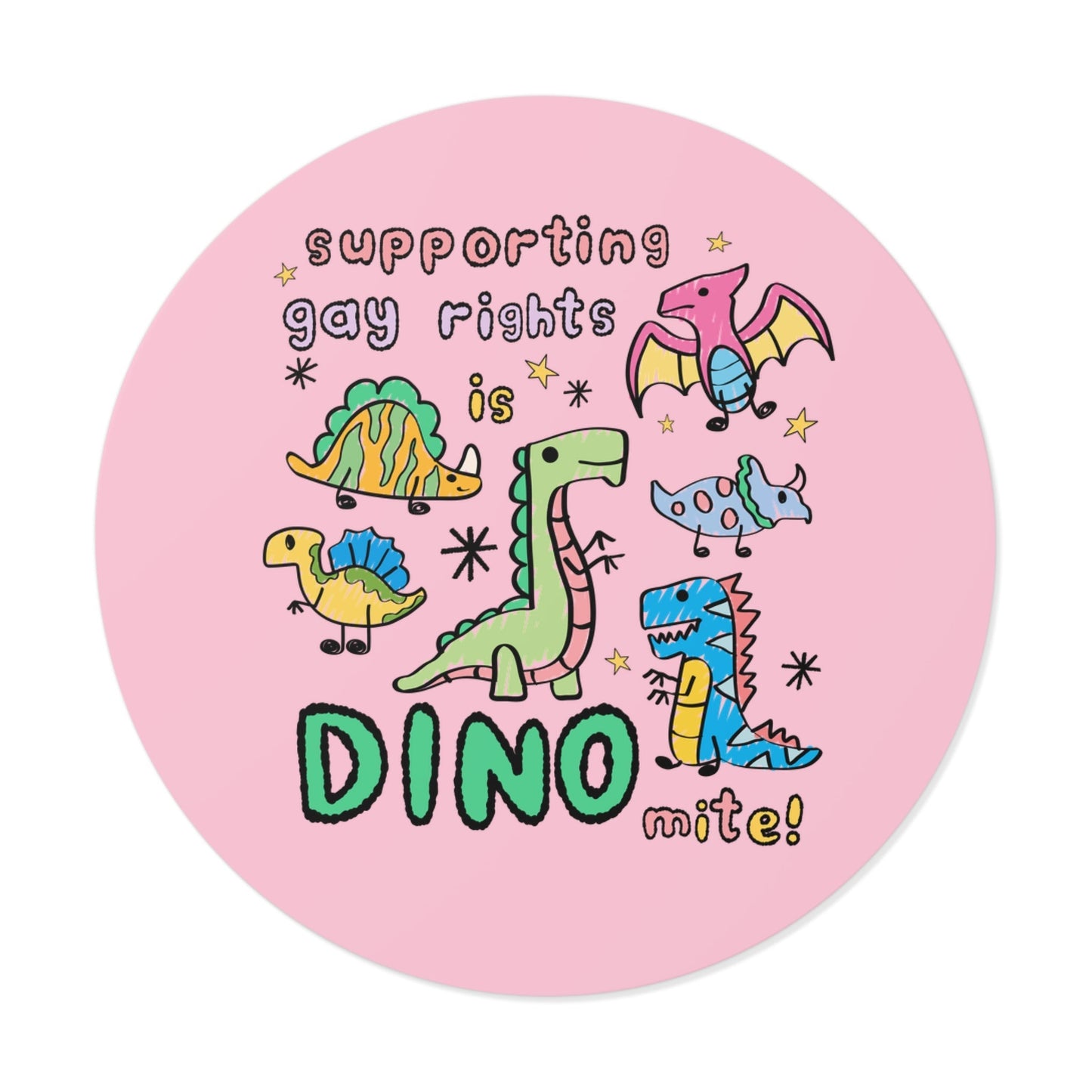Support Gay Rights Sticker