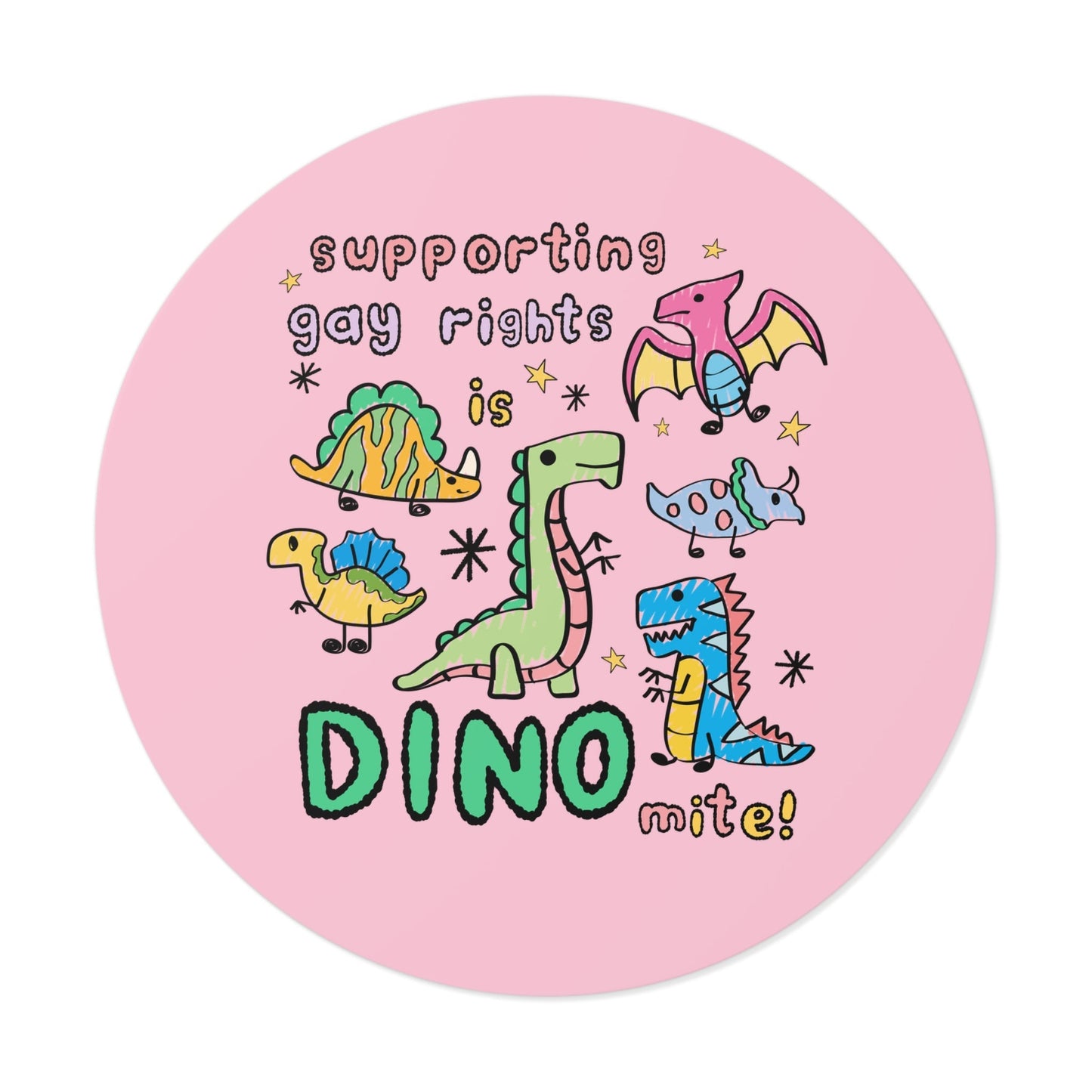 Support Gay Rights Sticker