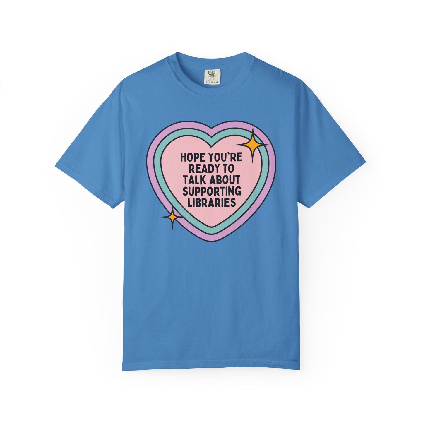Support Public Libraries Tee Shirt for Book Lover